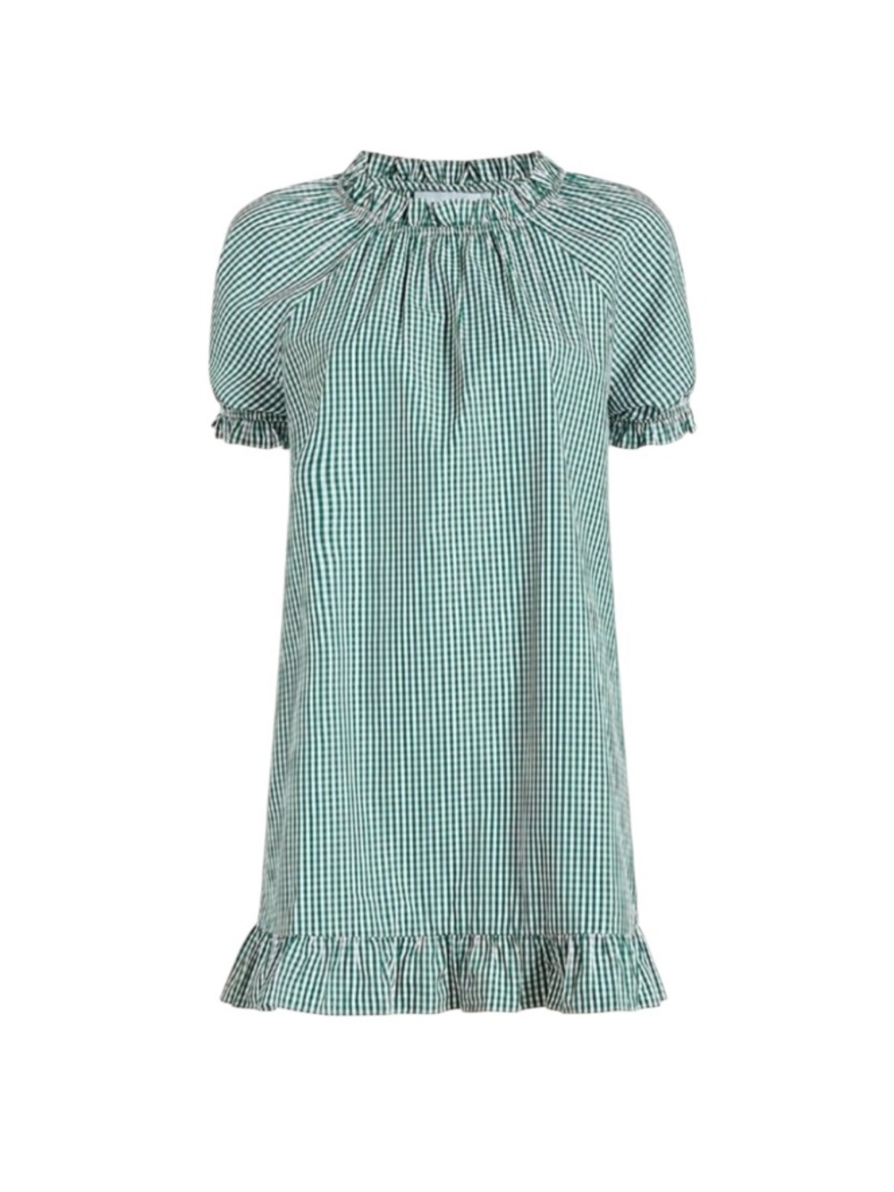 Hill House Katherine Nap Dress in Emerald Green Gingham Size Large - Picture 10 of 10